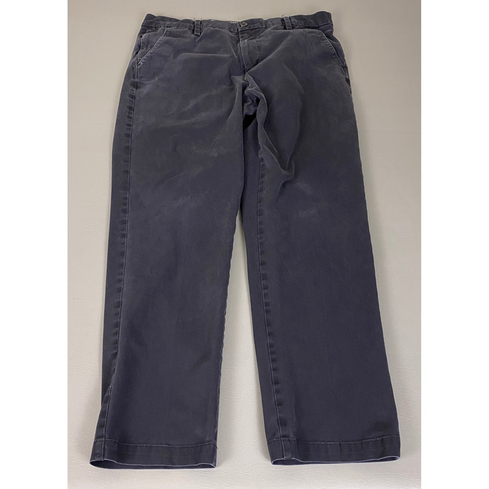 Dockers Chino Pants Men's Size 36x32 Smart 360 Flex Straight Navy Blue *Wear